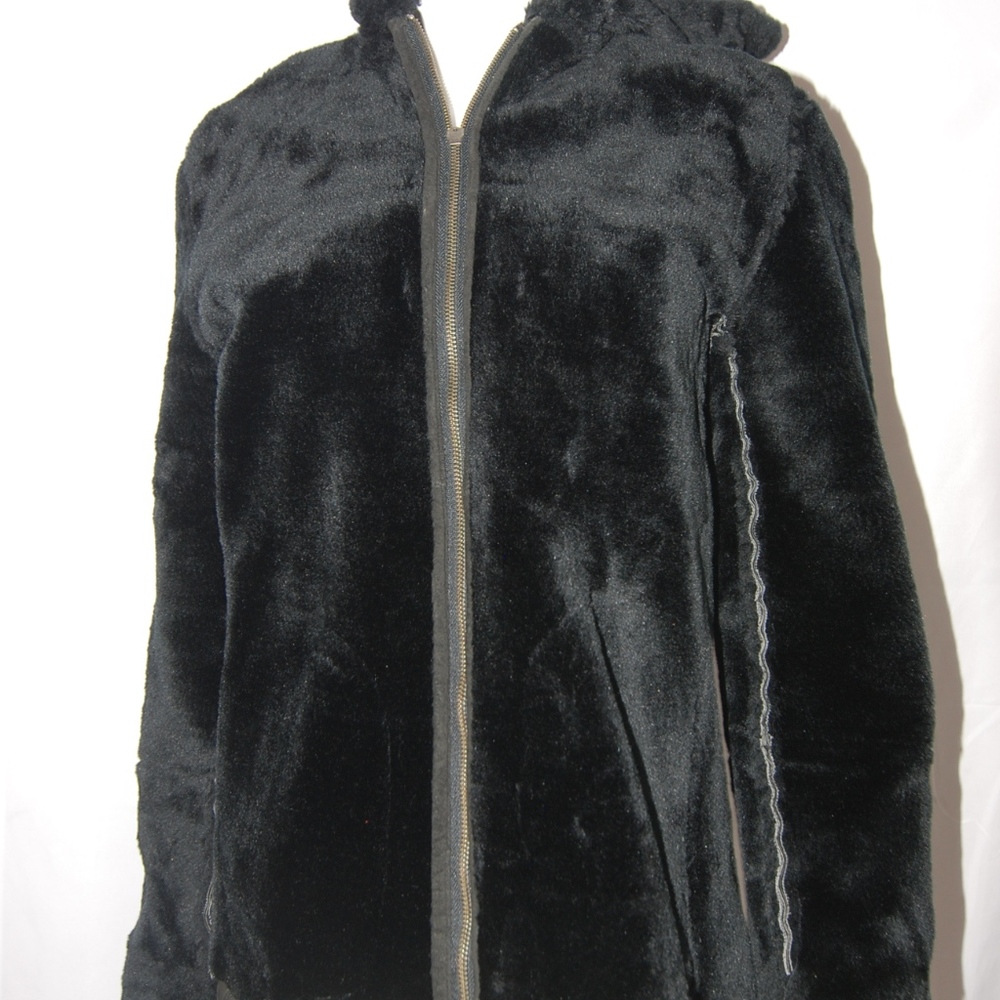 100% Genuine Leather Wilsons Black Jacket Sz S - Picture 2 of 8